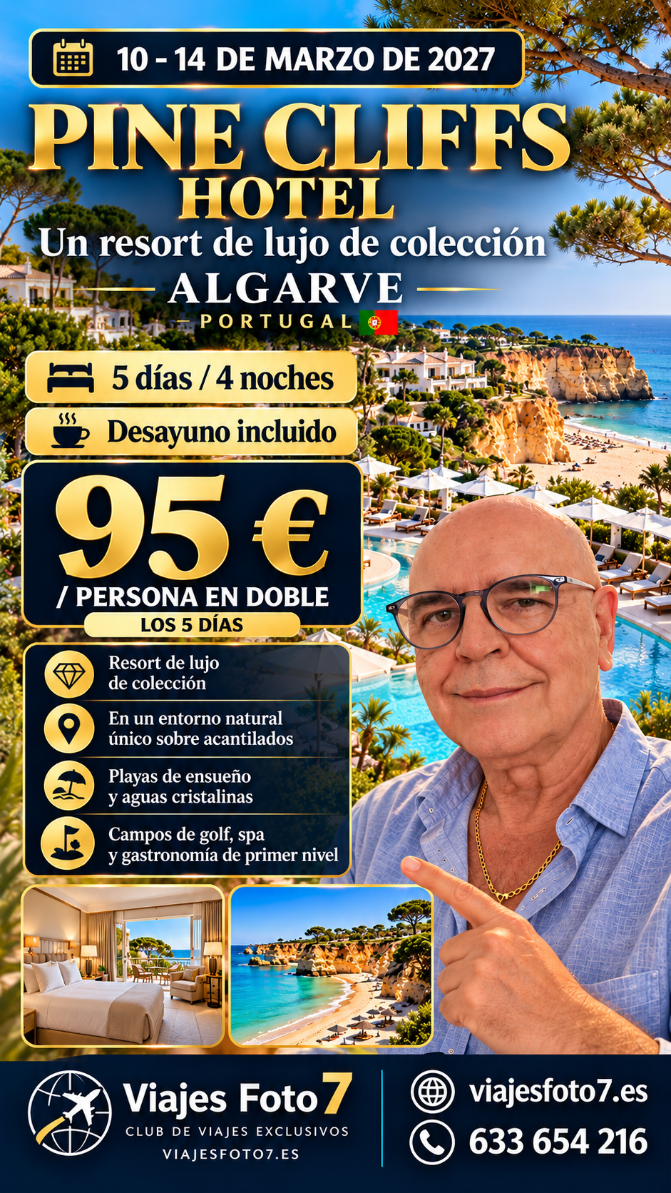 Escapada de lujo al Algarve