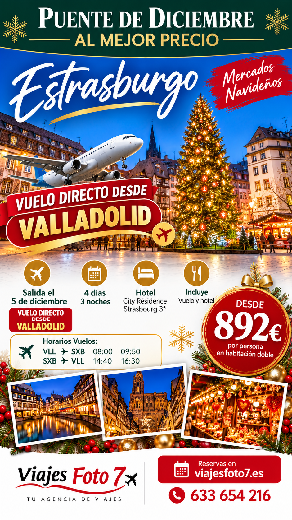 Puente de Diciembre en Estrasburgo